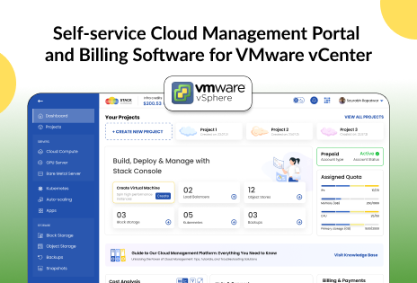 Self-service Cloud Management Portal and Billing Software for VMware vCenter