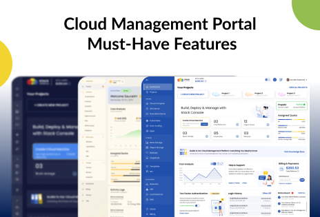 Cloud Management Portal: Must-Have Features